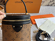 Colestore Louis Vuitton Monogram Reverse Cannes Vanity Bag Black 15 cm - 6