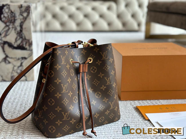 Colestore Louis Vuitton Néonoé MM Monogram Brown 26 cm - 1