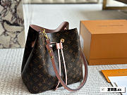 Colestore Louis Vuitton Néonoé MM Monogram Dark Brown 26 cm - 1