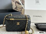 Colestore Chanel Vanity Make Up Bag Black 19 cm - 1