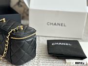 Colestore Chanel Vanity Make Up Bag Black 19 cm - 2