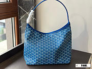 Colestore Goyard Goyardine Sky Blue Boheme PM Hobo Bag 32*25cm - 4