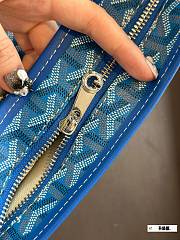 Colestore Goyard Goyardine Sky Blue Boheme PM Hobo Bag 32*25cm - 2
