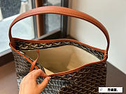 Colestore Goyard Goyardine Black Brown Boheme PM Hobo Bag 32*25cm - 2