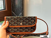 Colestore Goyard Goyardine Black Brown Boheme PM Hobo Bag 32*25cm - 6