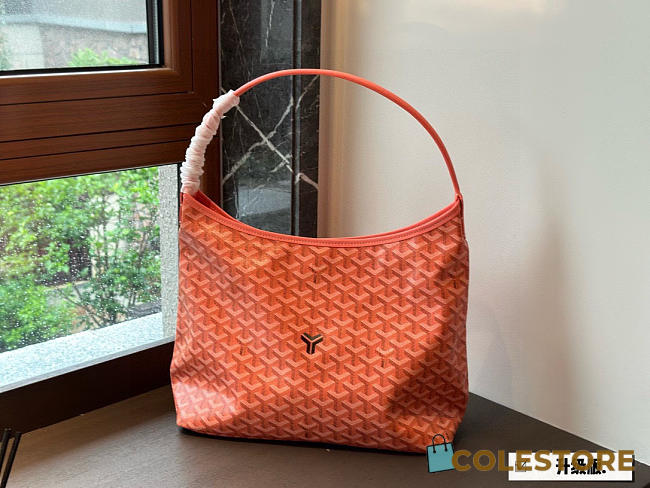 Colestore Goyard Goyardine Orange Boheme PM Hobo Bag 32*25cm - 1