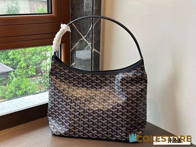 Colestore Goyard Goyardine Dark Blue Boheme PM Hobo Bag 32*25cm - 1