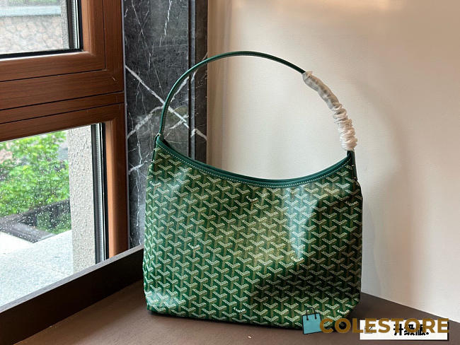 Colestore Goyard Goyardine Green Boheme PM Hobo Bag 32*25cm - 1