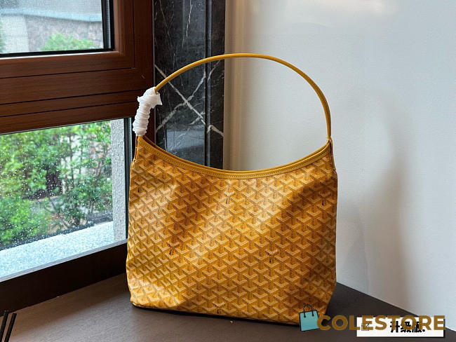 Colestore Goyard Goyardine Yellow Boheme PM Hobo Bag 32*25cm - 1