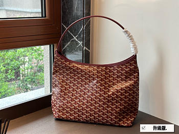 Colestore Goyard Goyardine Rouge Boheme PM Hobo Bag 32*25cm