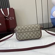 Colestore GG mini shoulder bag with cat detail 22x13x4cm - 4