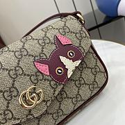 Colestore GG mini shoulder bag with cat detail 22x13x4cm - 3