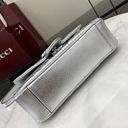 Colestore Gucci Marmont Medium Silver 22x13x6cm - 4