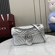 Colestore Gucci Marmont Silver 26x15x7cm - 1