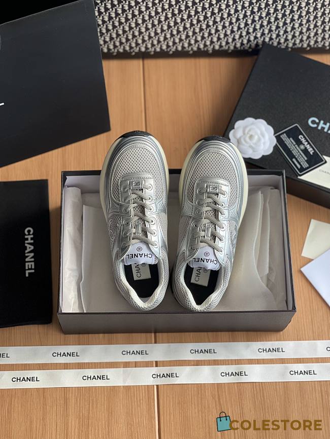 Colestore Chanel Sneaker Silver 02 - 1