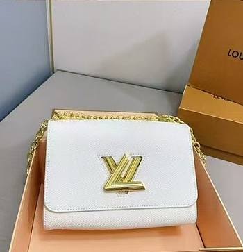 Louis Vuitton Twist In White 23x18x8cm