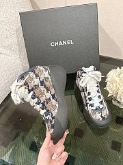 Colestore Chanel Tweed Sneaker Brown - 3