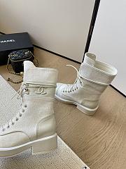 Colestore Chanel High Boots White - 5