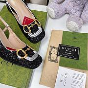 Colestore Gucci Lovelight Crystal High Pumps - Black - 2
