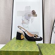 Colestore Gucci Lovelight Crystal High Pumps - Black - 3