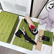 Colestore Gucci Lovelight Crystal High Pumps - Black - 4