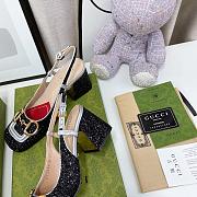Colestore Gucci Lovelight Crystal High Pumps - Black - 6