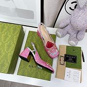 Colestore Gucci Lovelight Crystal High Pumps - Pink - 5