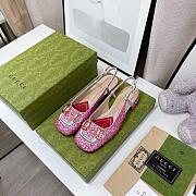 Colestore Gucci Lovelight Crystal Pumps - Pink - 1