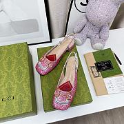 Colestore Gucci Lovelight Crystal Pumps - Pink - 6