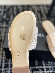 Colestore Chanel Flat Sandal Beige - 5