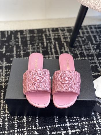 Colestore Chanel Flat Sandal Pink 