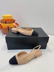 Colestore Chanel Slingbacks Pump Beige - 6