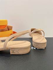 Colestore Chanel Slingbacks Pump Beige - 3