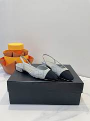 Colestore Chanel Slingbacks Pump Grey - 5