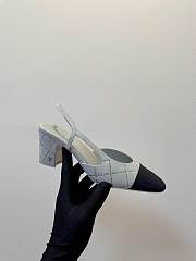 Colestore Chanel Slingbacks High Pump Grey - 3