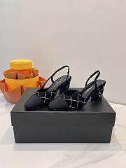Colestore Chanel Slingbacks High Pump Black - 4
