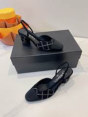 Colestore Chanel Slingbacks High Pump Black - 3