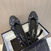 Colestore Chanel Ballet Flats CC Logo Black - 1