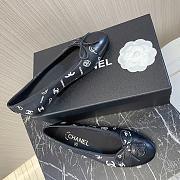 Colestore Chanel Ballet Flats CC Logo Black - 6