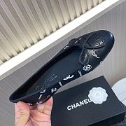 Colestore Chanel Ballet Flats CC Logo Black - 4