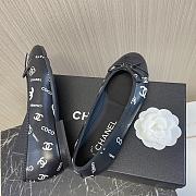 Colestore Chanel Ballet Flats CC Logo Black - 3