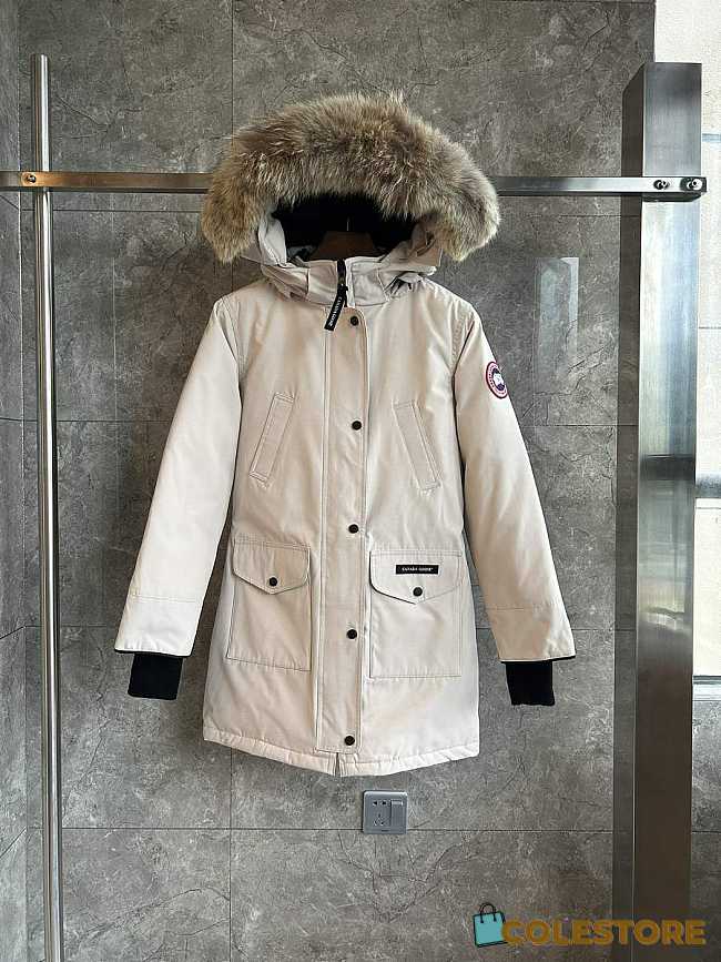 Colestore Canada Goose Man's Puffer Jackets Trillium Beige - 1