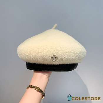 Colestore Tory Burch Winter Hat White 