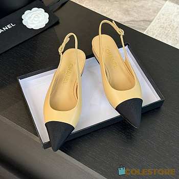 Colestore Chanel Slingback Yellow