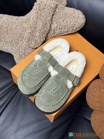 Colestore Louis Vuitton Loafers Grey
