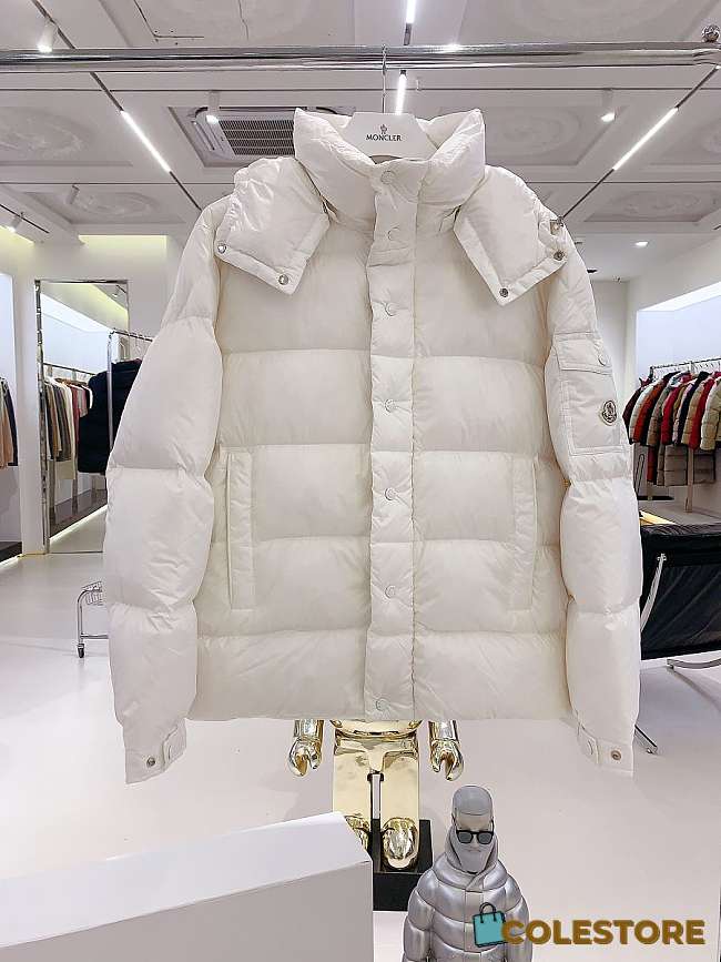 Colestore Moncler White Coat  - 1
