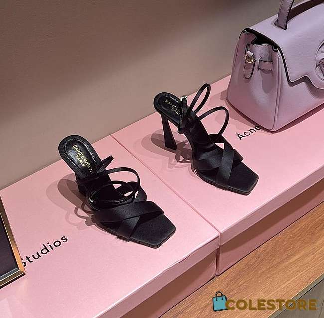 Colestore Saint Laurent Heels Black 10 cm - 1
