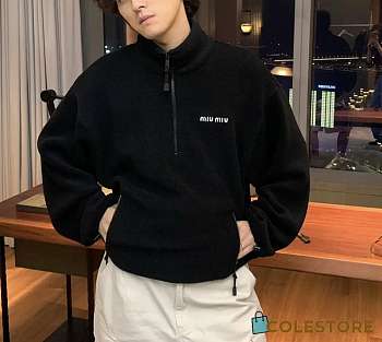 Colestore MiuMiu Black Coat Black 