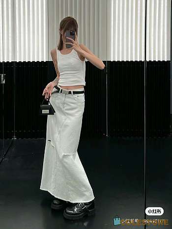 Colestore MM Long Skrit White