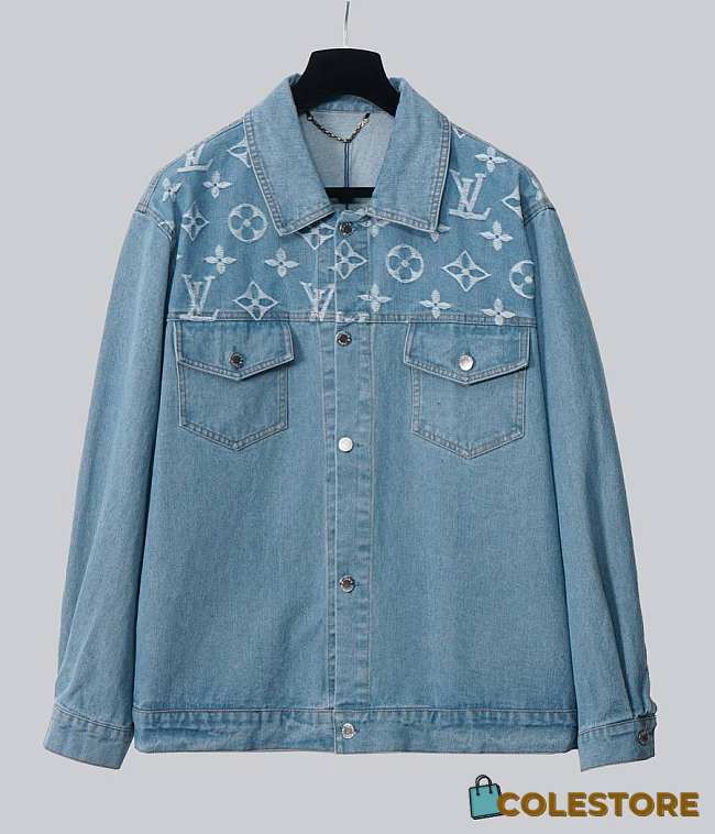Colestore Louis Vuitton FW25 Denim Jacket Damoflage  - 1